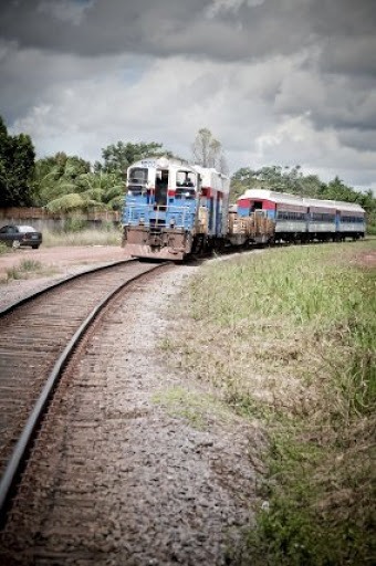 Il n'existe qu'une seule voie ferrée opérationnelle en Guyane ?