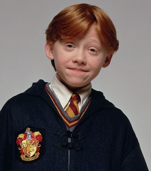 Comment s'appelle le garçon Weasley ?