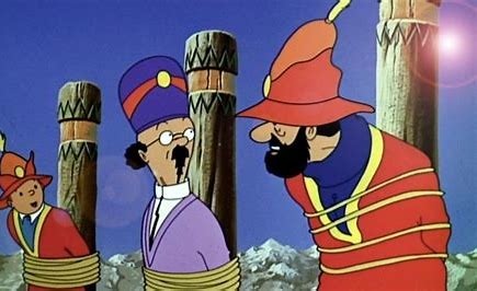 Tintin et le temple du soleil, est adapté au cinéma dans les années :