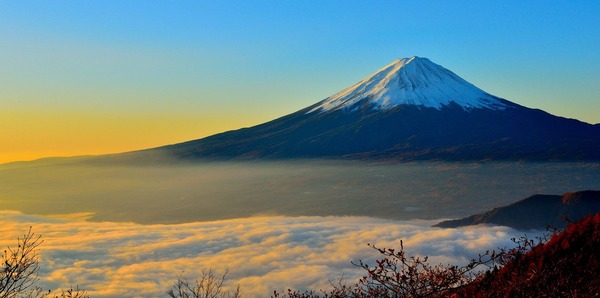 Le Mont Fuji est inactif depuis...