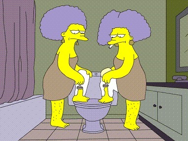 Les soeurs de Marge Simpson sont...?