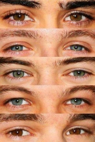 Ce sont des yeux d'un boys-band mais lequel ?