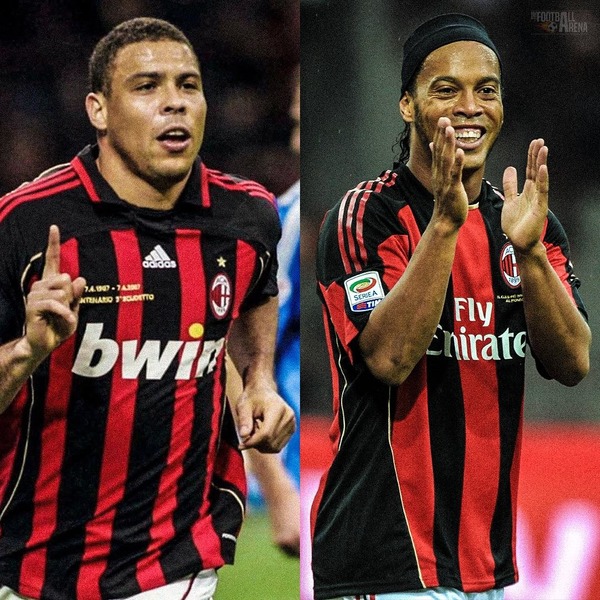 Lequel des deux a disputé le plus de matchs sous les couleurs de l'AC Milan ?