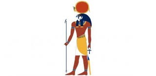 Selon la mythologie égyptienne, le dieu Râ est un homme à tête …