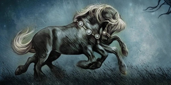 Dans la mythologie nordique, comment s'appelle le cheval à huit pattes ?