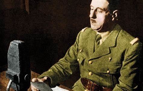 Le général de Gaulle lança son appel le 18 juin 1940.