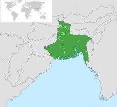 Sur quel continent se trouve la région du Bengale ?