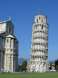 Quand débute la construction de la Tour de Pise en Italie ?