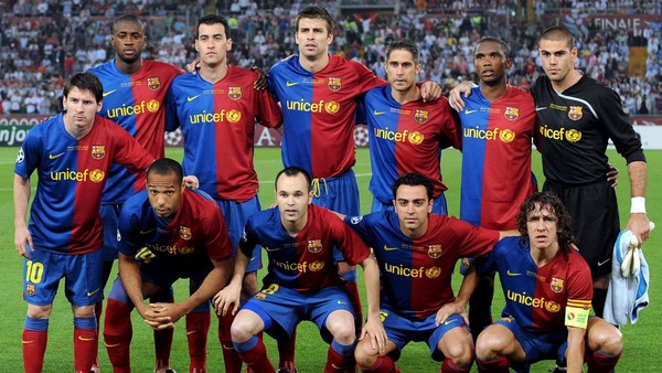 En 2009, le Barça est devenu le premier club de l'histoire à remporter....