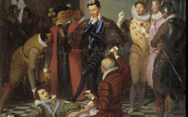 En 1588, qui est assassiné par la garde du Roi Henri III ?