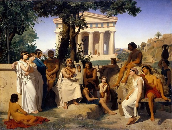 Qui a rédigé "l'Iliade" et "l'Odysée" ?