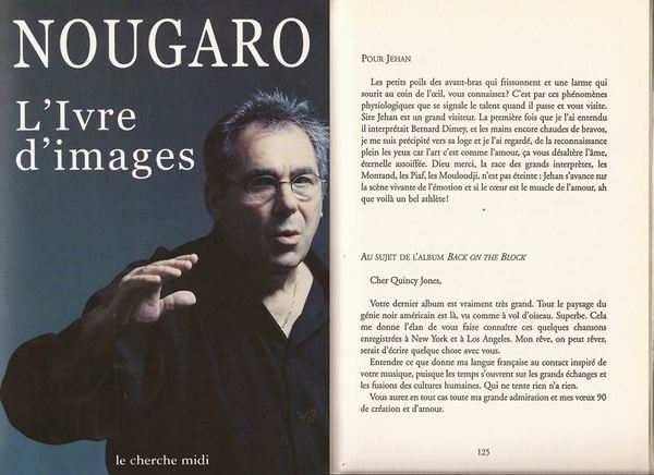 Combien de livres Claude Nougaro a-t-il écrit ?