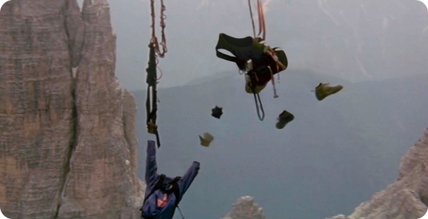 Sylvester Stallone à la montagne :