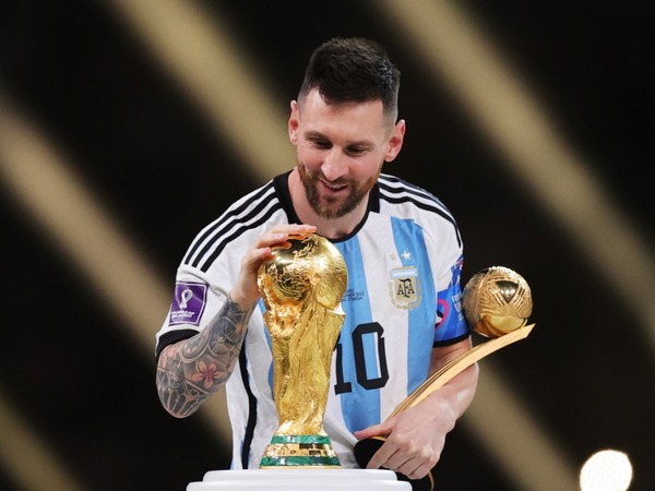 Vainqueur du Mondial 2022, Lionel Messi en est également élu...