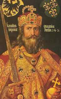 Quand a été couronné Charlemagne ?