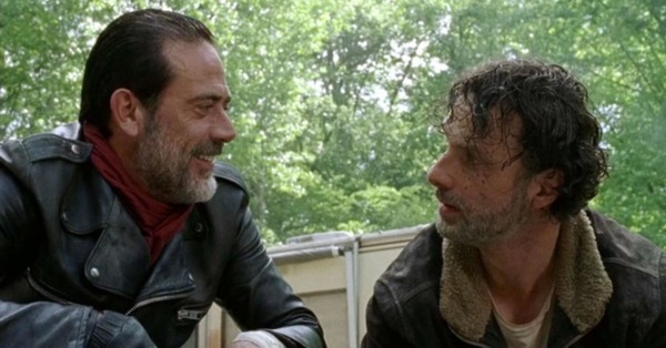 Dans quelle série peut-on voir la rivalité entre Negan et Rick ?