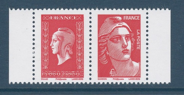En 2015, quel était le prix du timbre rouge de La Poste ?