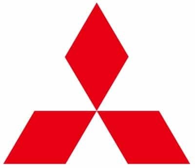Que représente le logo Mitsubishi ?