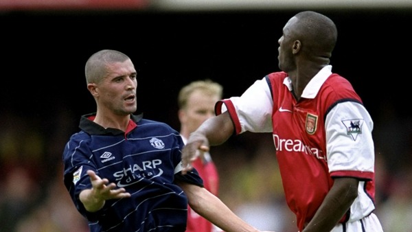Au début des années 2000, contre quel joueur français Roy Keane avait-il eu une célèbre altercation ?