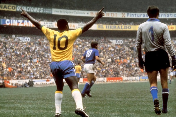 En 1970, sur quel score le Brésil a-t-il battu l'Italie ?