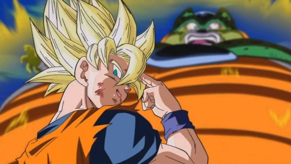 Où Goku va-t-il téléporter Cell transformé en énorme bombe ?