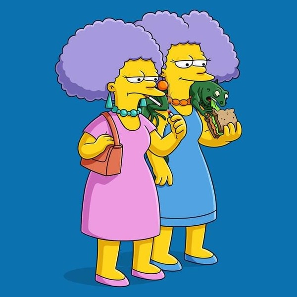Les soeurs jumelles de Marge...?