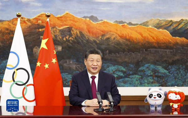 C’est XI Jinping qui a ouvert officiellement les Jeux Olympiques de Beijing 2022.