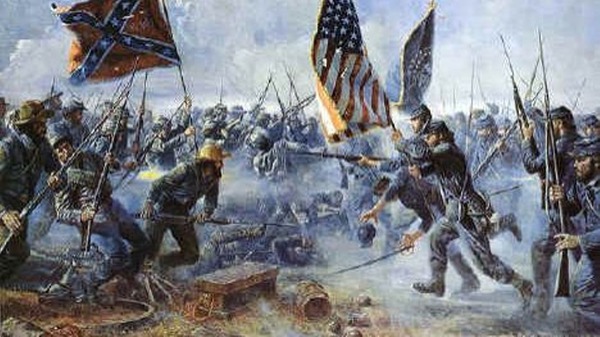 Lors de la Guerre de Sécession qui sont les opposants des États-Unis d'Amérique ?