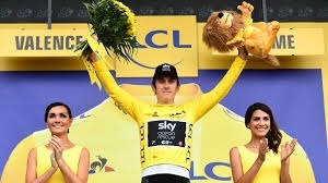 Le maillot jaune reçoit un petit lion à la fin de chaque étape lors de quel grand Tour cycliste ?