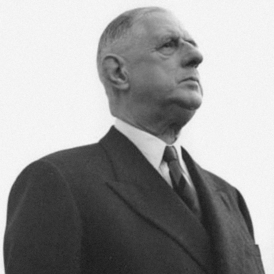 Le président français Charles de Gaulle n’a jamais visité officiellement la Russie pendant la Guerre froide.