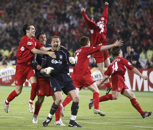 Quel joueur de l'AC Milan n'a pas manqué son tir lors de la séance face à Liverpool en finale de la LDC 2005 ?