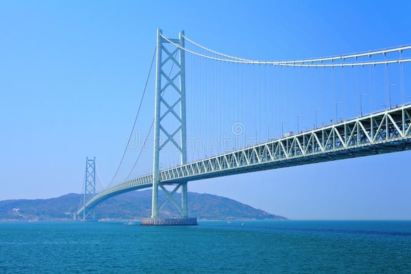 Dans quel pays se trouve le pont suspendu le plus long du monde, d’une portée de 1 991 m ?