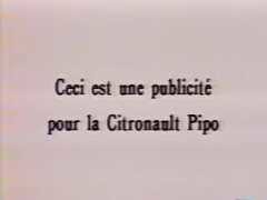 Dans la publicité "Citronault Pipo" quel(s) inconnu(s) jouent dans la parodie ?