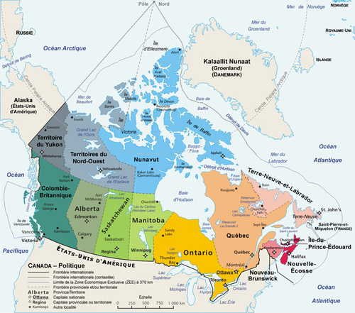 Quelle province du Canada a pour capitale Victoria ?