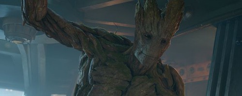 Que devient Groot à la fin du premier film ?