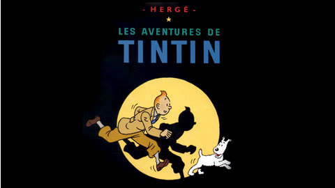 Qu'aperçoit Tintin dans une montagne dans " Tintin au Tibet " ?