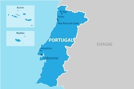 Quelle est la superficie du Portugal ?