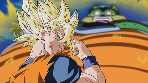 Quand Cell veut se faire exploser, où Goku le téléporte-t-il ?