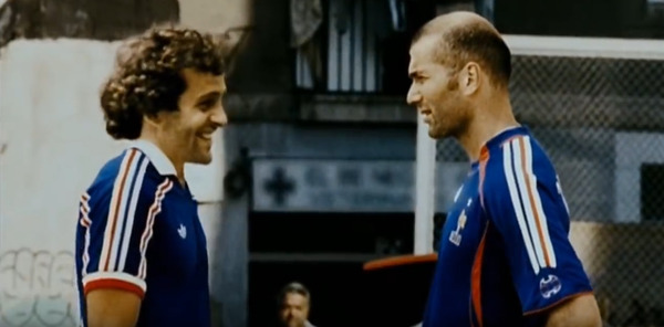 Quel footballeur n'apparait pas dans cette publicité Adidas en 2006 ?