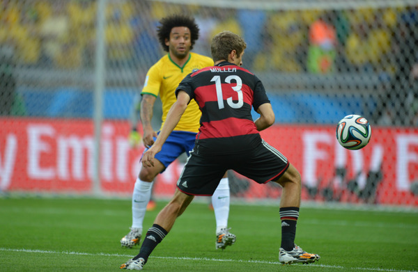 Lors de son Mondial de 2014, sur quel score le Brésil subit une humiliation contre l'Allemagne lors de la demi-finale ?