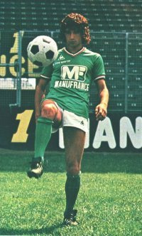 En 1980, pour quel club quitte-t-il Saint-Etienne ?