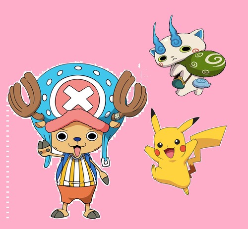 Pourquoi Komasan, Jibanyan et Pikachu ne rencontrent pas avec Chopper ?