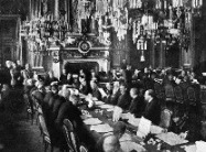En quelle année fût signé le Traité de Versailles; traité de paix entre l'Allemagne et les pays alliés ?