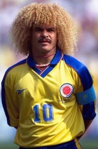 Ce Mondial est le dernier auquel Carlos Valderrama a participé.
