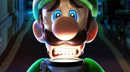 "Mort de peur, Luigi décida tout de même d'entrer dans le manoir."