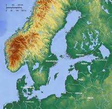 Mer intracontinental de 364 800km2 située dans le nord de l'Europe ?