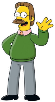 Dans les Simpson, quel est le parti politique de Ned Flanders ?