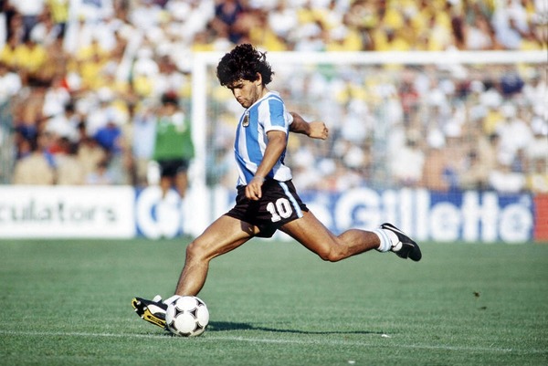 En Espagne, Diego Maradona dispute son second Mondial.