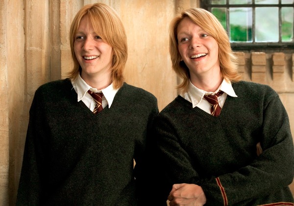 Quels prénoms portent les jumeaux Weasley dans Harry Potter ?