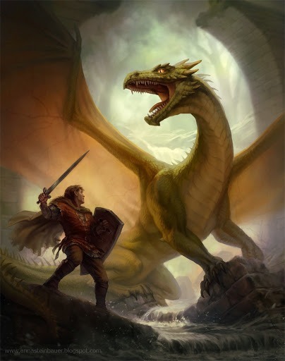 Dans quelle mythologie un nain a-t-il été changé en dragon par avarice ?